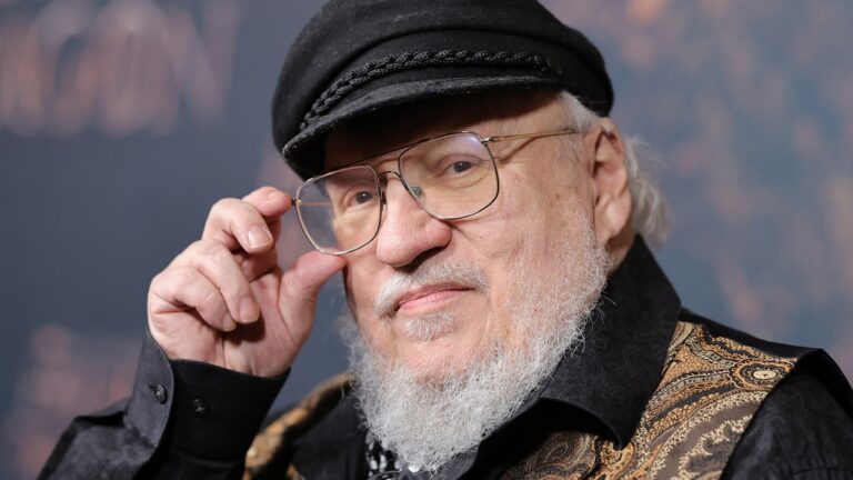 George R R Martin HOTD beef 0000 GettyImages 1472008063