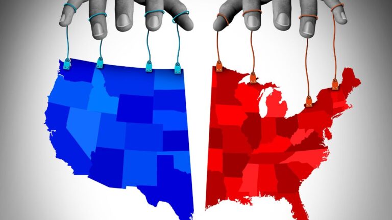 One in Five Americans Had a Political Disagreement with a Neighbour in 2024. Photo Getty Images