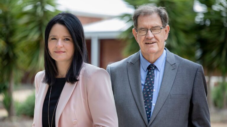 Simon and Melanie Winter. Photo Raine Horne