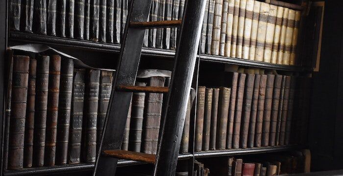 image of old library books and ladder e1740591742214.jpg.optimal