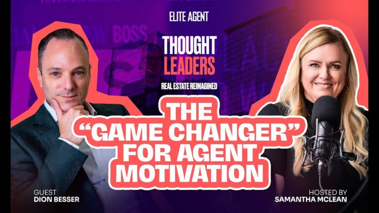 the game changer for agent motivation you havent tried with dion besser